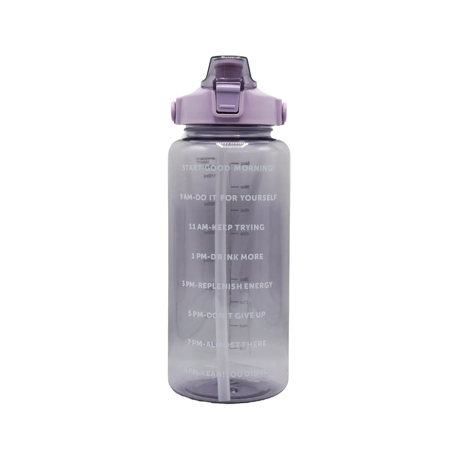 2 Litre Motivational Water Bottle