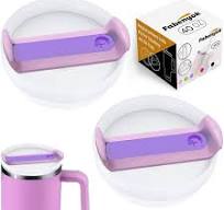 40 OZ Replacement Lid for Stanley Cup Accessory, Transparent Leak - Proof Tumbler Cover for Stanley Cup Accessories - Lyverro