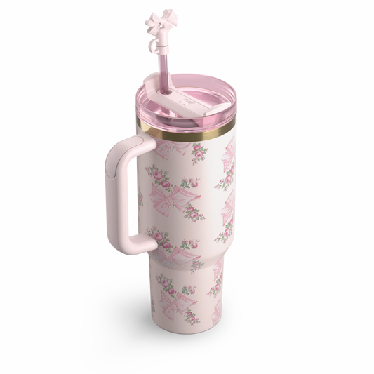 40-OZ Stanley x LoveShackFancy | Pink Mink