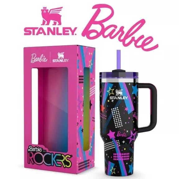 Stanley Quencher H2.0 Tumbler 40 oz - Barbie & Rockers - Lyverro