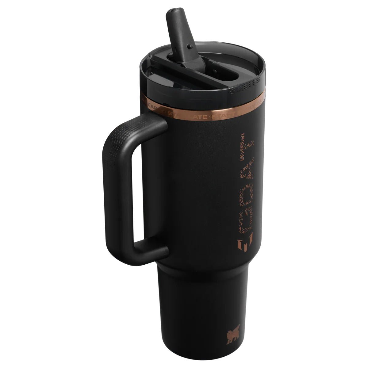 The Messi x Stanley Quencher ProTour Flip Straw Tumbler | 40 OZ – GOAT Black - Lyverro