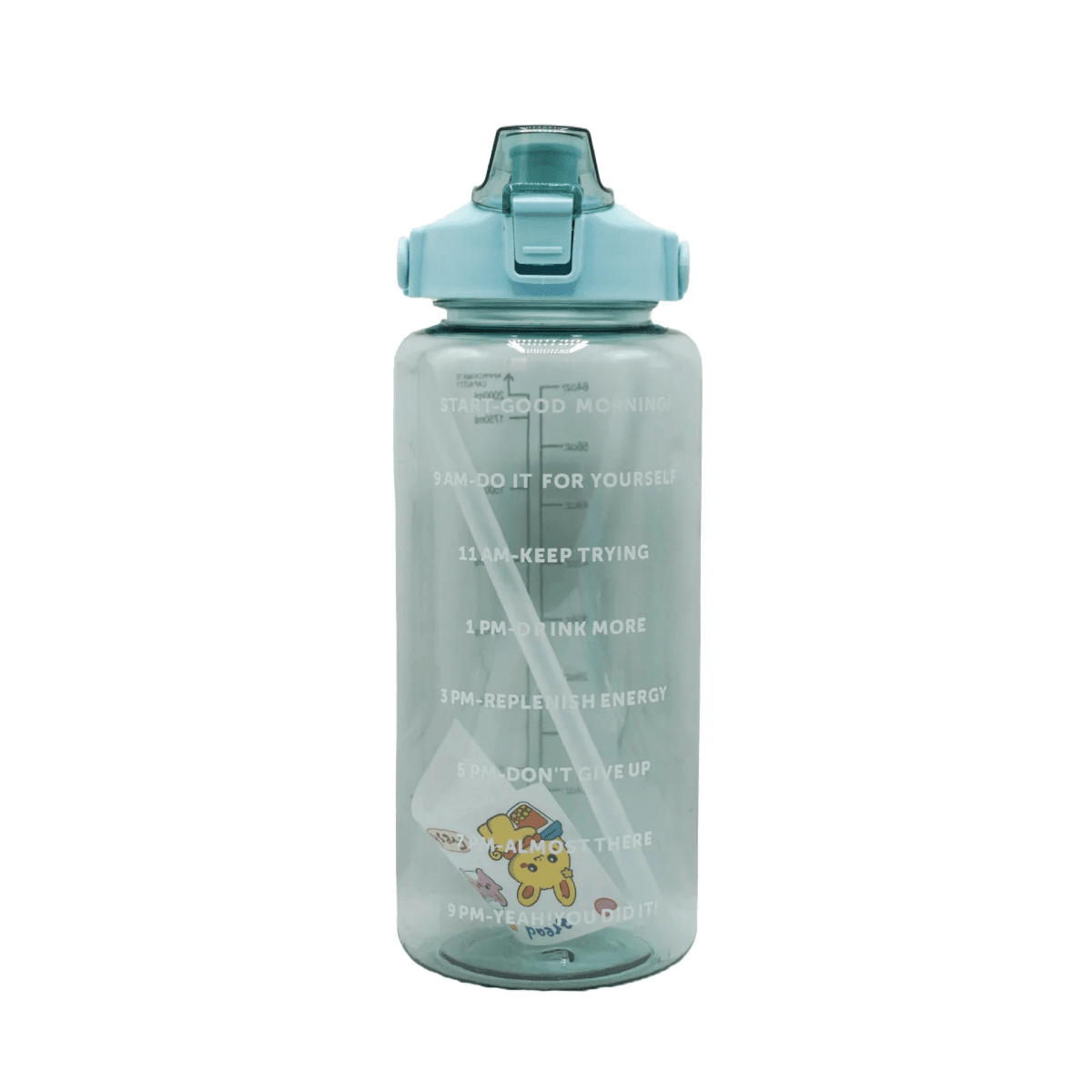 2 Litre Motivational Water Bottle - Water Bottles - Lyverro