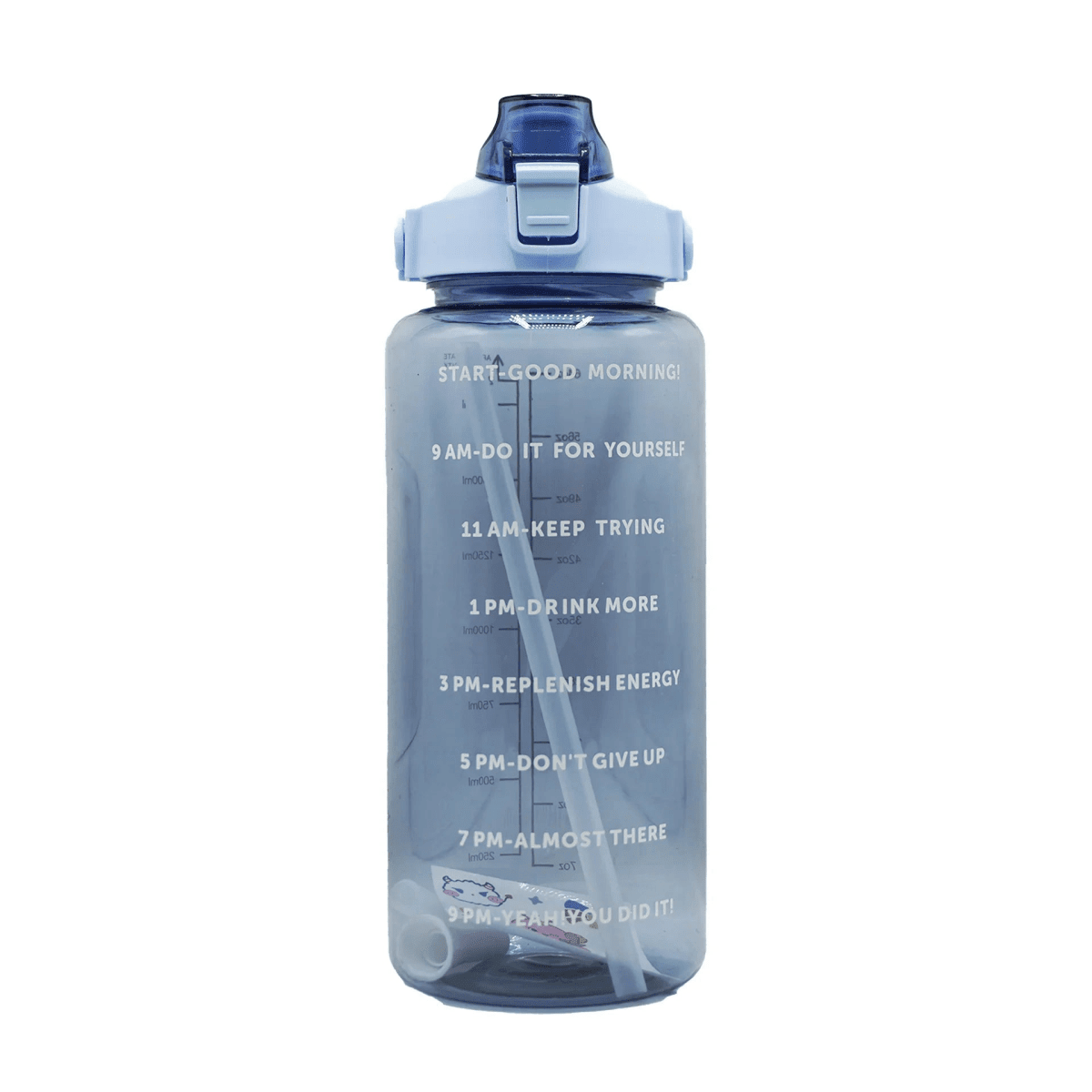 2 Litre Motivational Water Bottle - Water Bottles - Lyverro