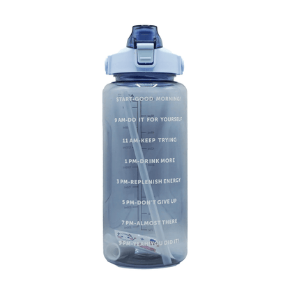 2 Litre Motivational Water Bottle