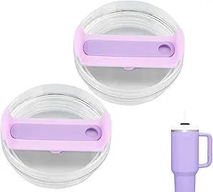 40 OZ Replacement Lid for Stanley Cup Accessory, Transparent Leak - Proof Tumbler Cover for Stanley Cup Accessories - Lyverro