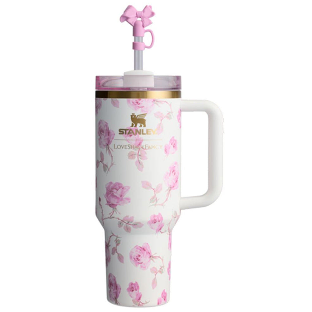 40-OZ Stanley x LoveShackFancy | Ribbon Rosa