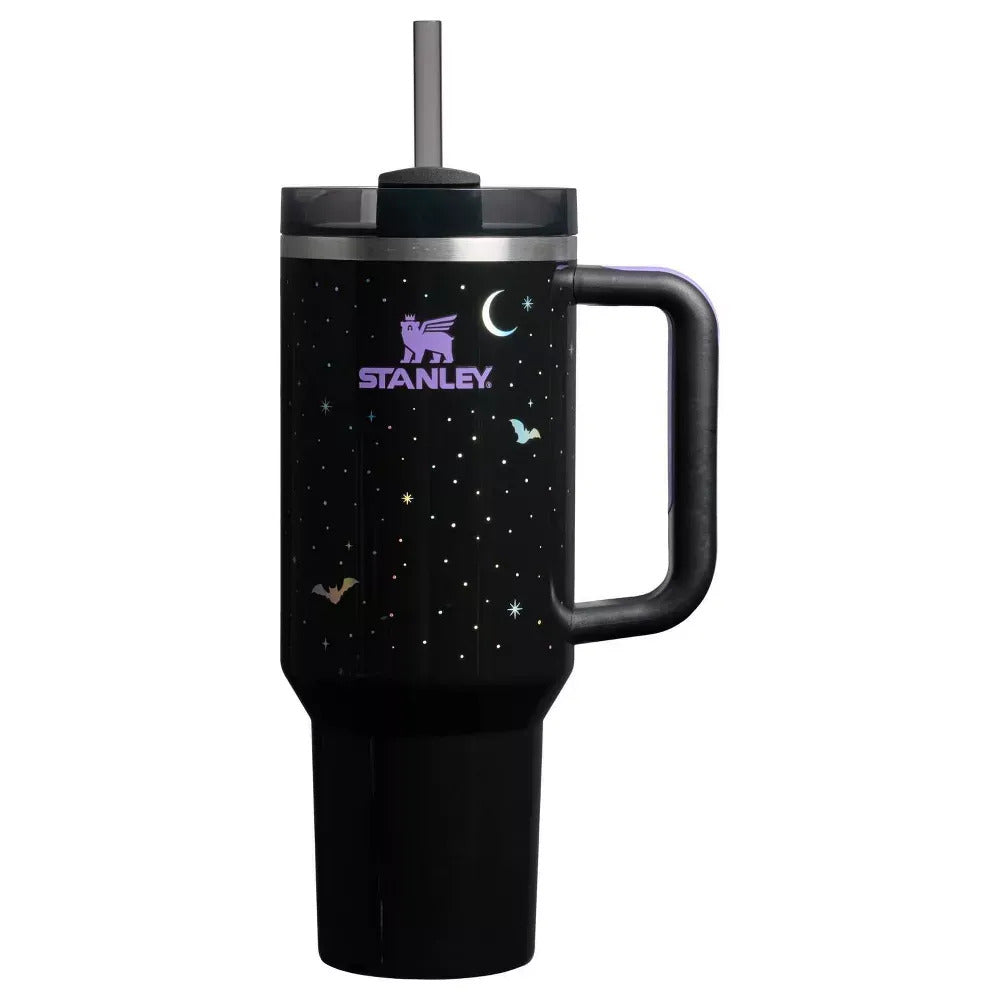 Stanley Halloween H2.0 Flowstate Quencher Tumbler 40OZ |Spellcast Black