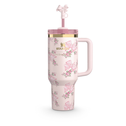 40-OZ Stanley x LoveShackFancy | Pink Mink