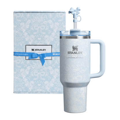 LoveShackFancy Holiday Quencher® H2.0 FlowState™ Tumbler | 40 OZ - Lyverro