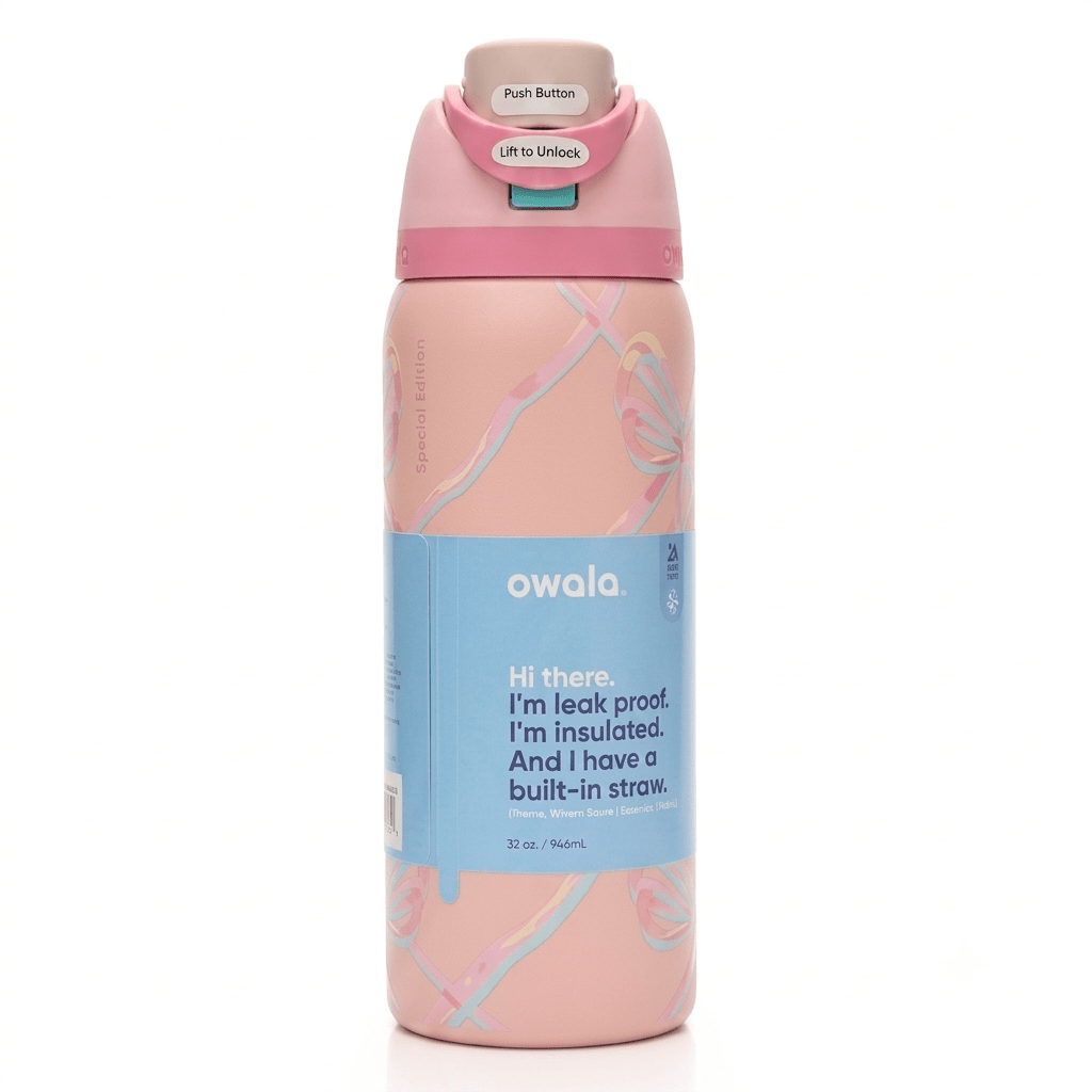 Owala FreeSip Water Bottle - 32oz - Water Bottles - Lyverro