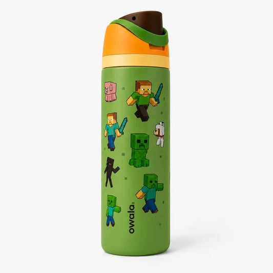 Owala Minecraft FreeSip® Insulated Water Bottle 24 oz - Lyverro