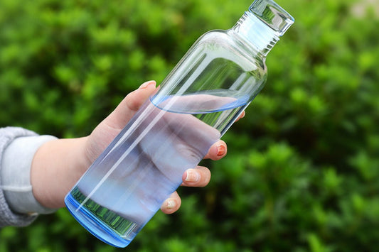 Plastic Transparent TimeMarker Water Bottle - Water Bottles - Lyverro