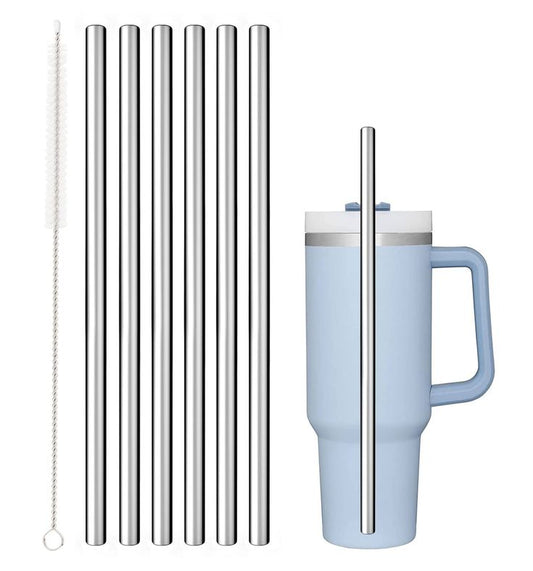 Stainless Steel Straw Replacement for Stanley 40 Oz - Lyverro