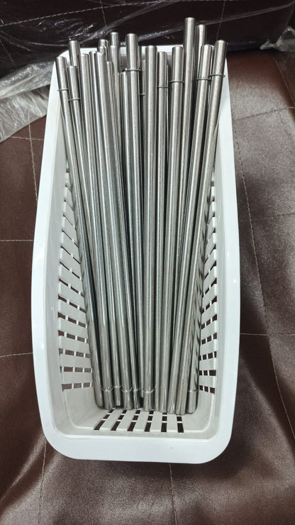 Stainless Steel Straw Replacement for Stanley 40 Oz Compatible for 40oz Stanley Cup Tumbler - Lyverro