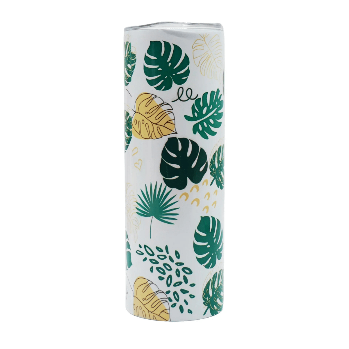 Stainless Steel Tumbler with Plastic Straw - Lyverro