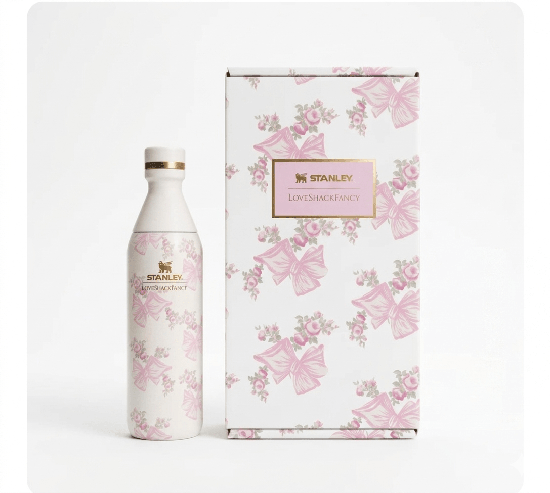 Stanley X Love Shack Fancy All Day Slim Bottle 16OZ - Lyverro