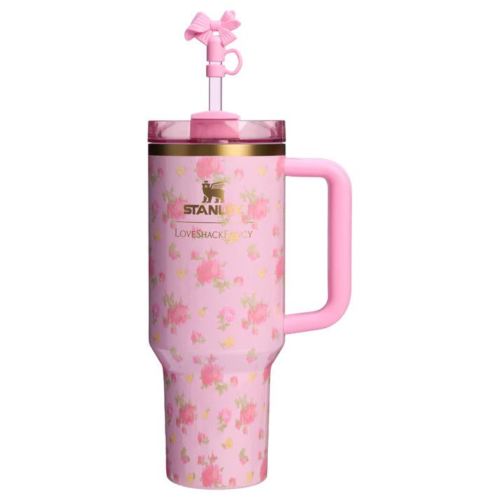 Stanley x LoveShackFancy Quencher H2.0 FlowState Tumbler - Ibiza Sunset - Lyverro
