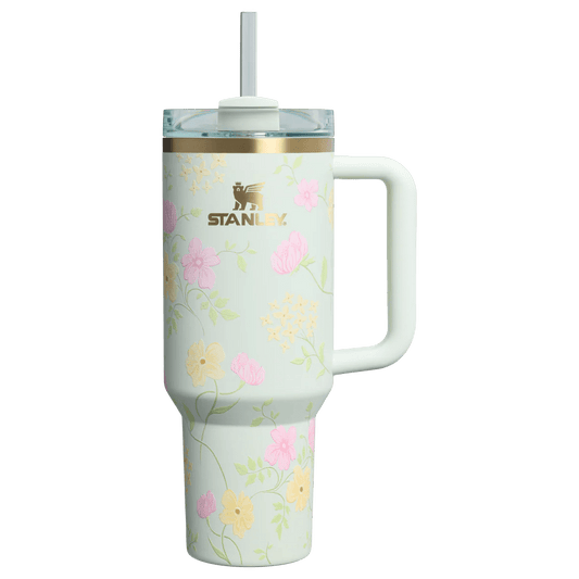 The Easter Quencher H2.0 Flowstate™ Tumbler | 40 OZ - Spring Blossoms - Lyverro