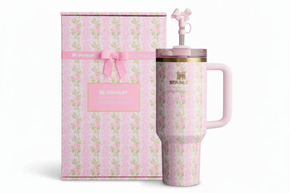 The Stanley x LoveShackFancy Quencher | 40 OZ | Gift Box - Tumbler - Lyverro