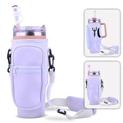 Tumbler Carrier Bag With Phone Pocket For 40oz - Lyverro