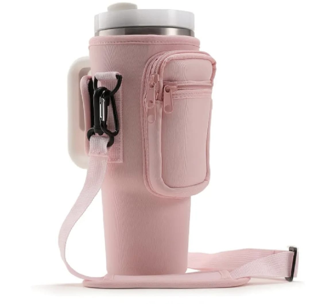 Tumbler Carrier Bag With Phone Pocket For 40oz - Lyverro