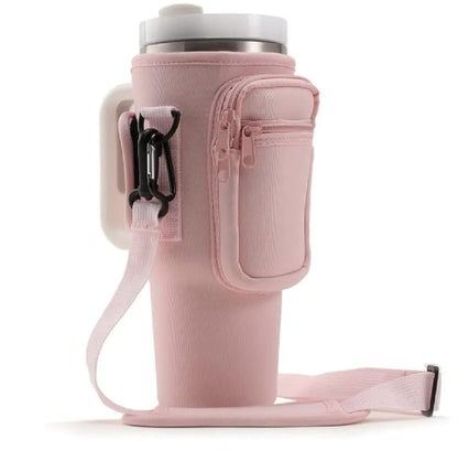 Tumbler Carrier Bag With Phone Pocket For 40oz - Lyverro