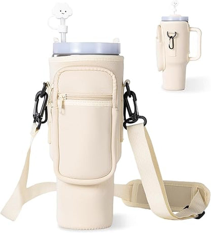 Tumbler Carrier Bag With Phone Pocket For 40oz - Lyverro