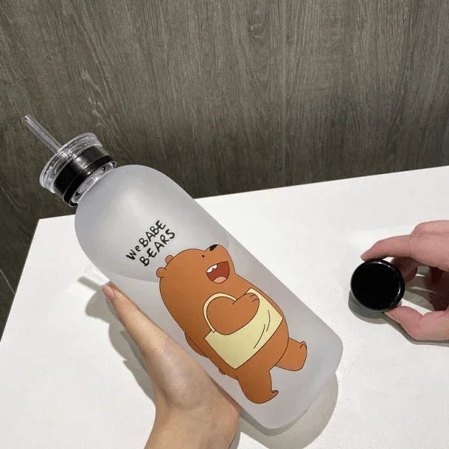 We Bare Bear Water Bottle - Water Bottles - Lyverro