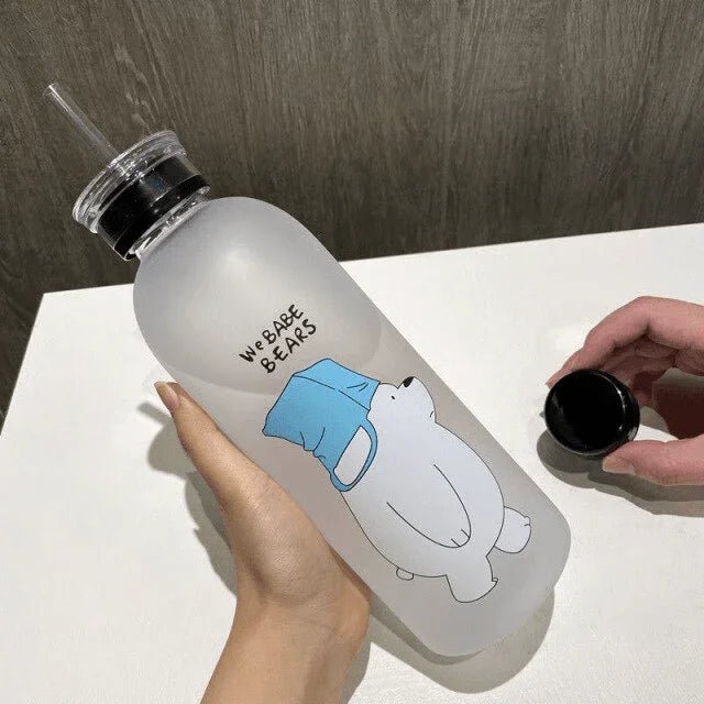 We Bare Bear Water Bottle