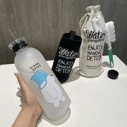 We Bare Bear Water Bottle